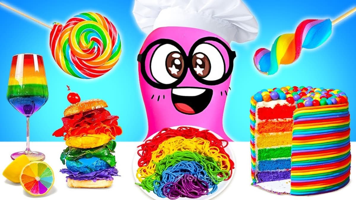 Comida Arcoíris: Receta #62 Para Sorprender a Tus Hijos | Ideas Creativas y Divertidas