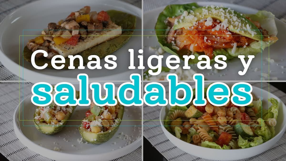 Ideas de Cenas Ligeras para Estudiar en la Noche: Recetas Fáciles y Saludables