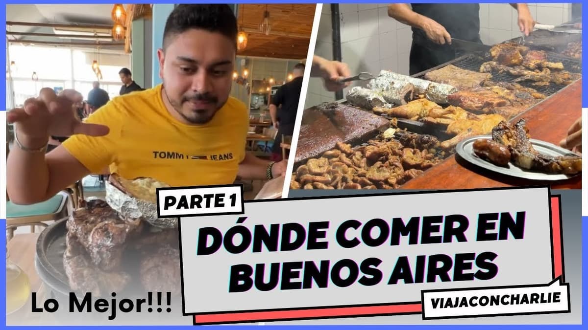 Guía Definitiva: Qué Pedir en Restaurantes de Buenos Aires en tu Primera Visita