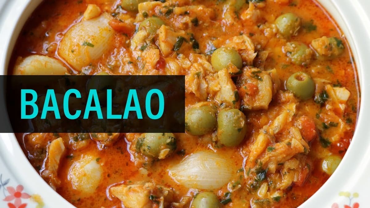 `Receta de Bacalao a la Vizcaína: Tradicional, Fácil y Deliciosa | Paso a Paso`