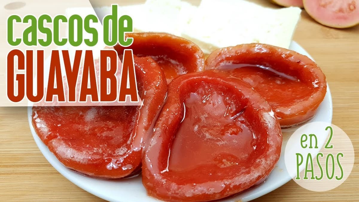 Receta de Casquitos de Guayaba: Cómo Preparar Este Delicioso Postre | Paso a Paso