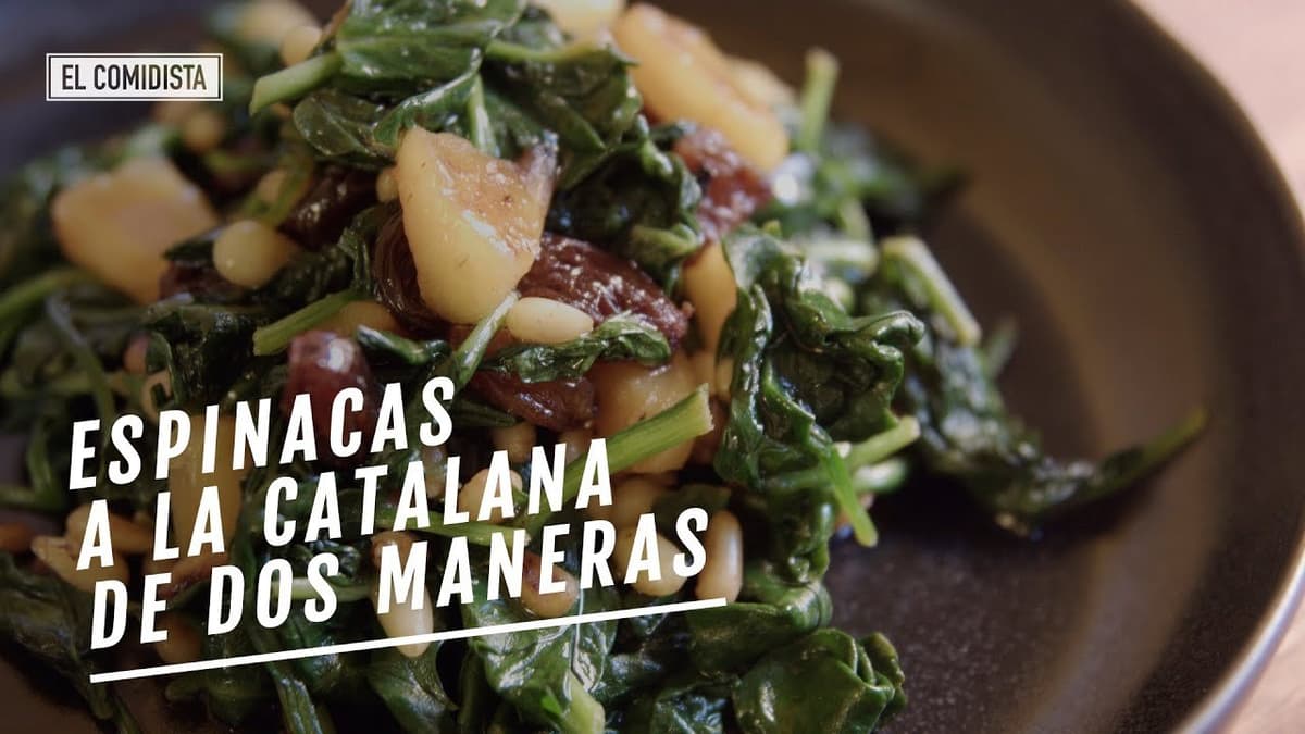 Cómo Preparar Espinacas a la Catalana: Receta Tradicional Fácil | 2023