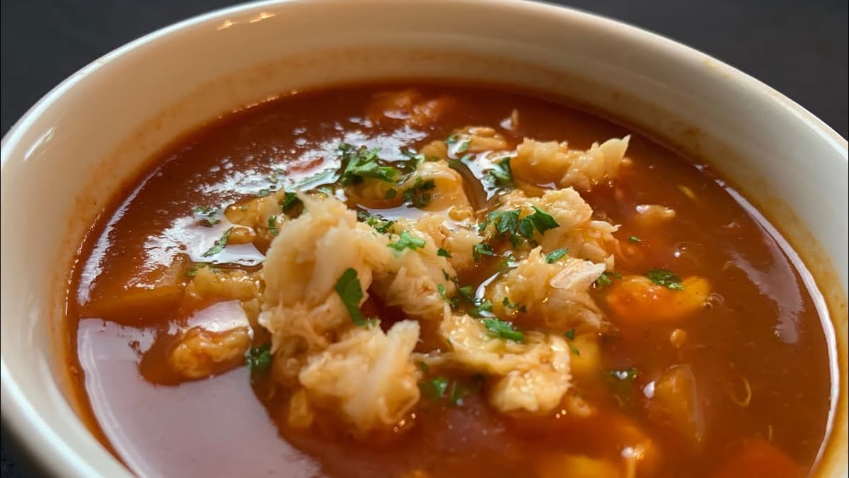 Receta de Maryland Crab Soup: Cómo Preparar La Sopa de Cangrejo Típica | Guía Paso a Paso