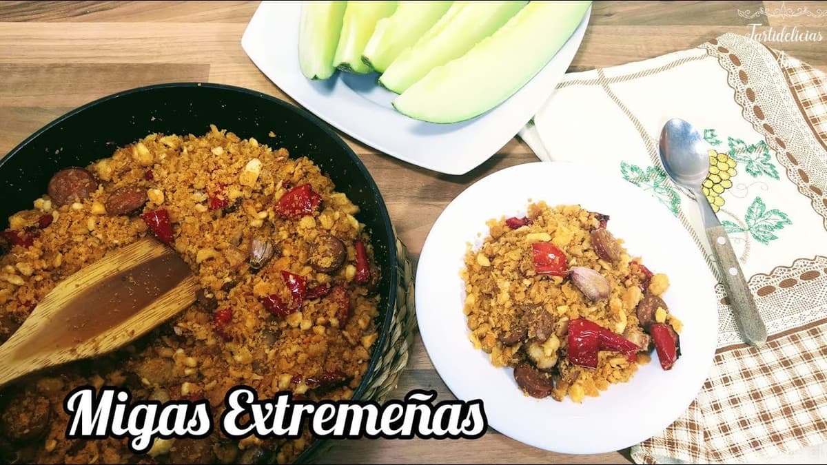 Cómo hacer Receta de Migas Extremeñas: Paso a Paso | Cocina Tradicional