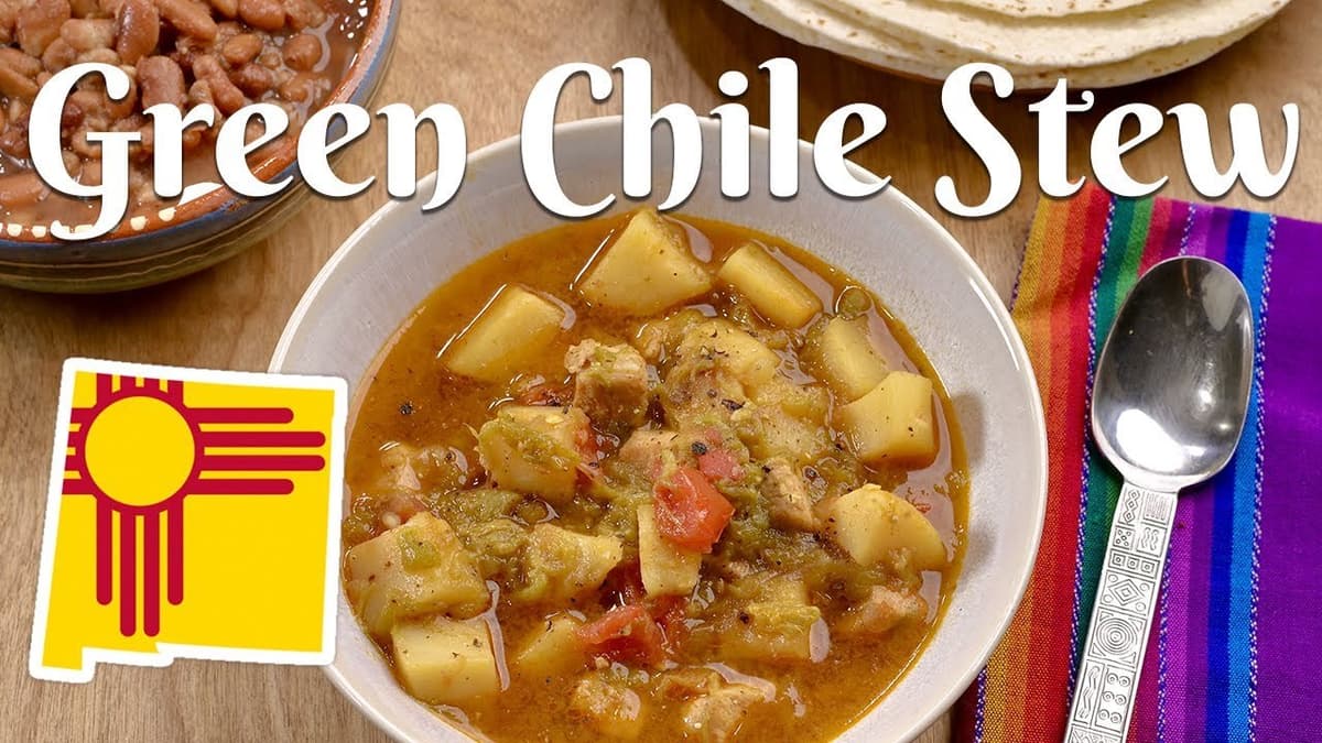Cómo Preparar la Auténtica Receta de New Mexico Green Chile Stew | Guía Paso a Paso