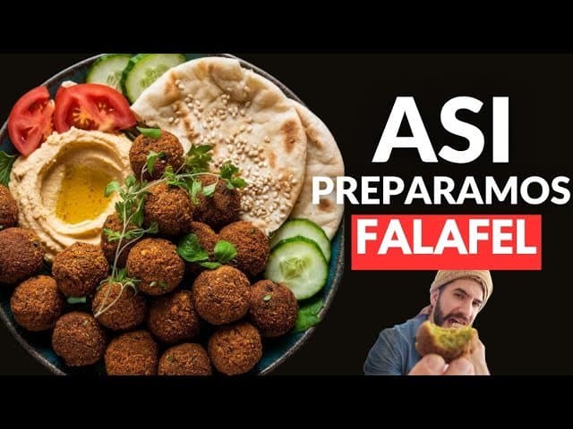 Receta Tradicional de Falafel de Libano Paso a Paso