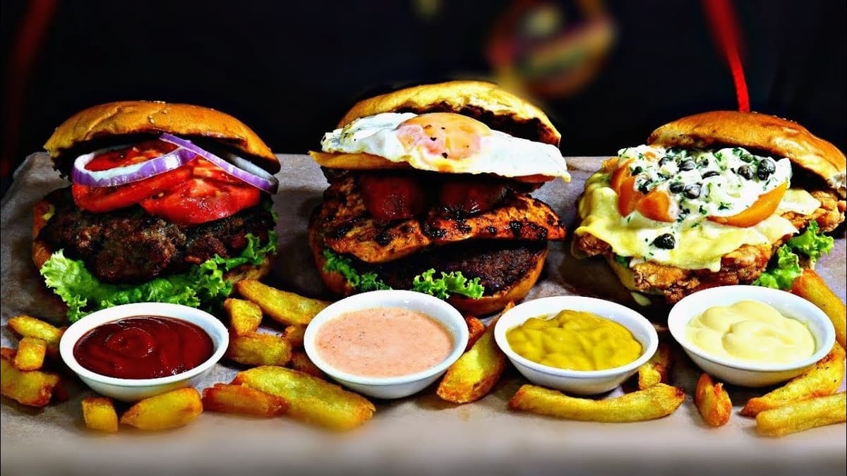 Receta Tradicional de Hamburguesa de Peru Paso a Paso