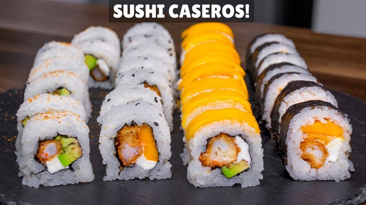 Receta Tradicional de Sushi de Turquia Paso a Paso
