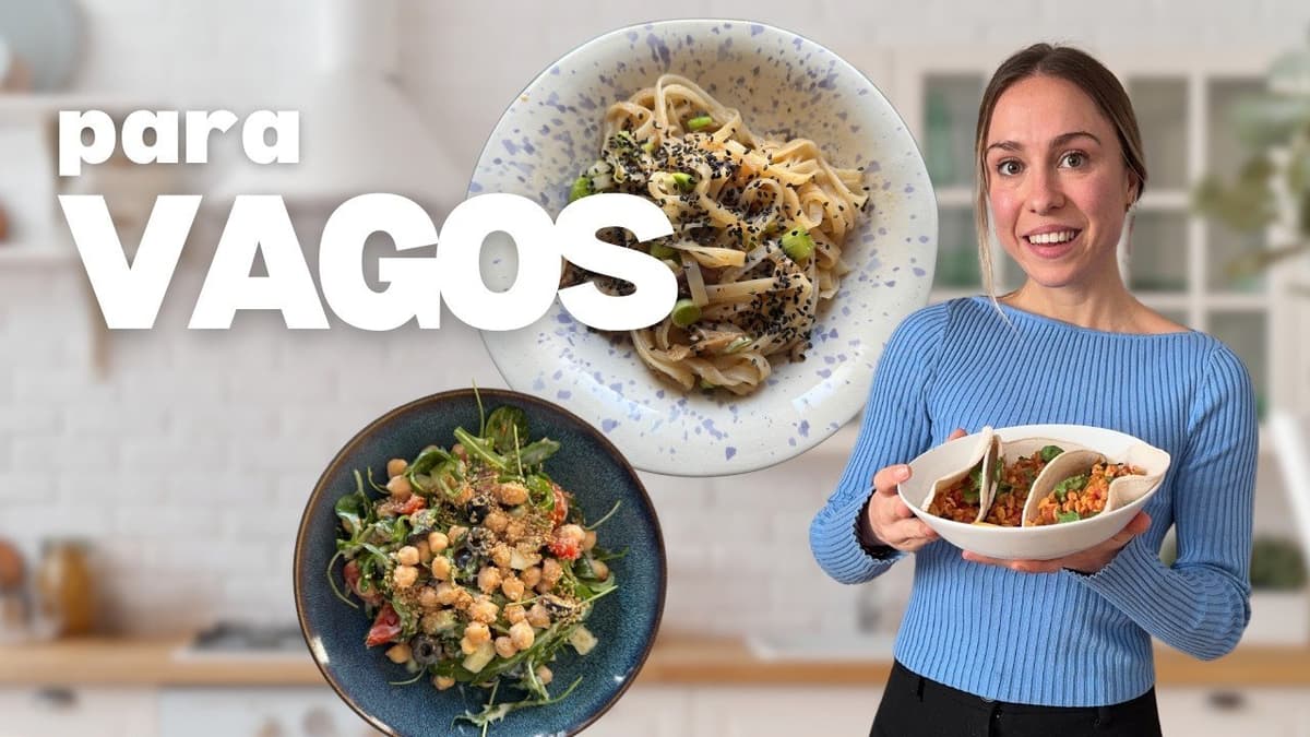 10 Recetas Fáciles para Preparar Ensalada en Menos de 15 Minutos | Comidas Rápidas y Saludables