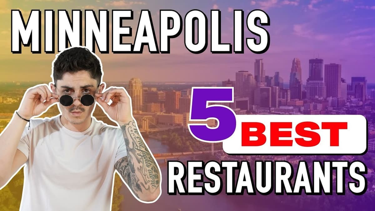 Top 10 Restaurantes de Lujo en Minneapolis que Realmente Valen la Pena - 2023