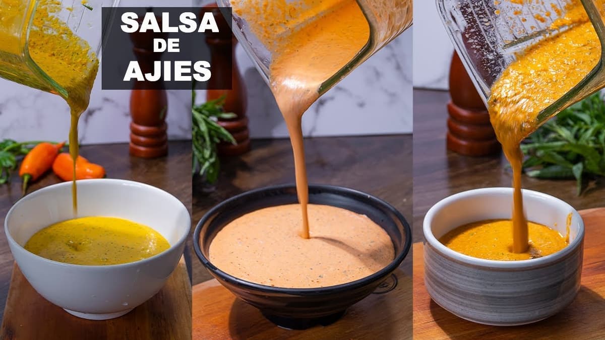Cómo Preparar Salsas Típicas de Perú en Casa: Recetas Fáciles