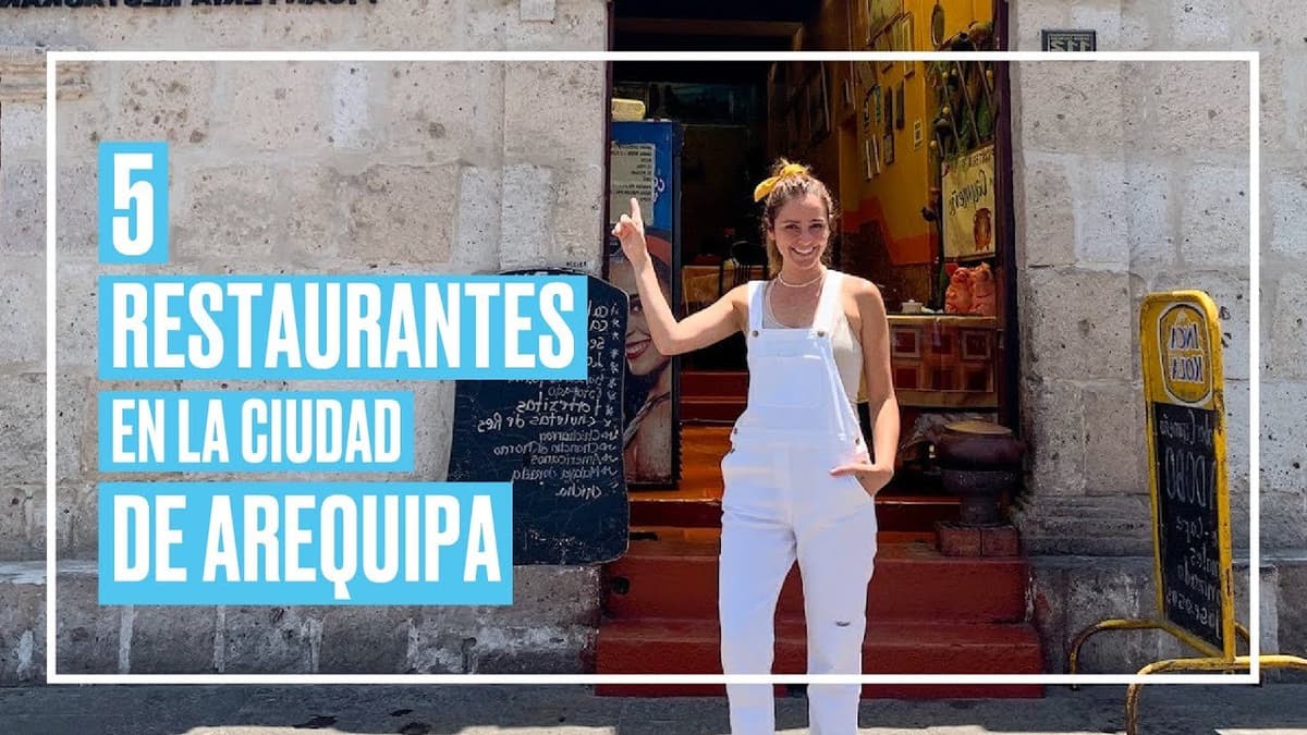 Los 10 Mejores Restaurantes con Vista en Arequipa: Una Experiencia Única