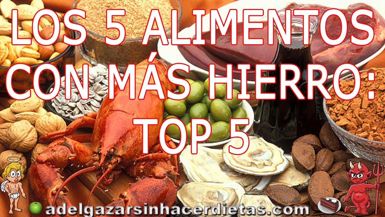 10 Alimentos Ricos en Hierro que Debes Incluir en Tu Dieta Hoy