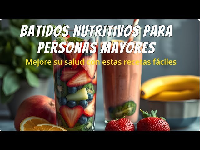 Los Mejores Batidos Nutricionales para Adultos Mayores: Opción #206 Ideal | 2023