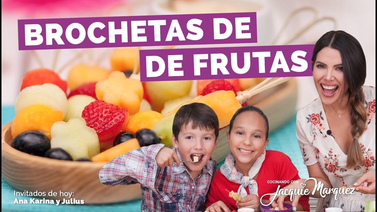 Brochetas de Frutas: Receta #176 para Sorprender a Tus Hijos | Ideas Fáciles y Deliciosas
