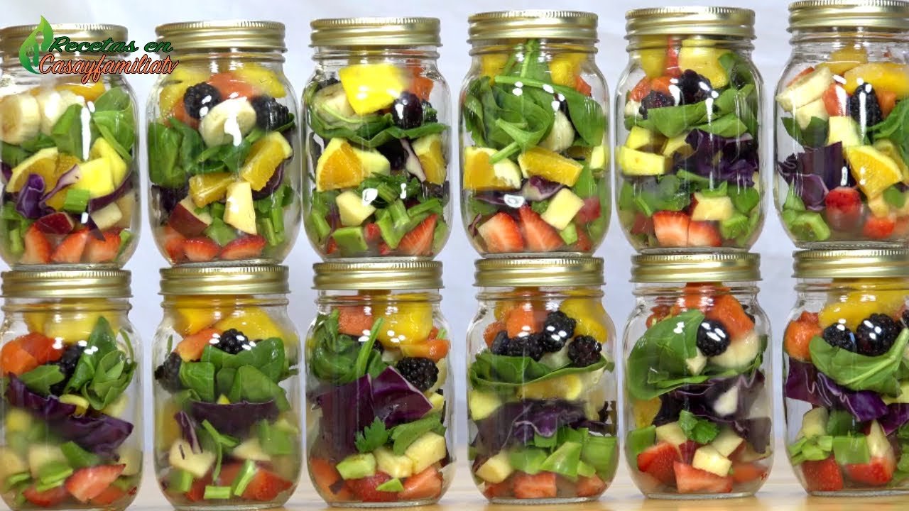 10 Ideas Saludables para Smoothie con Pocos Ingredientes | Recetas Faciles