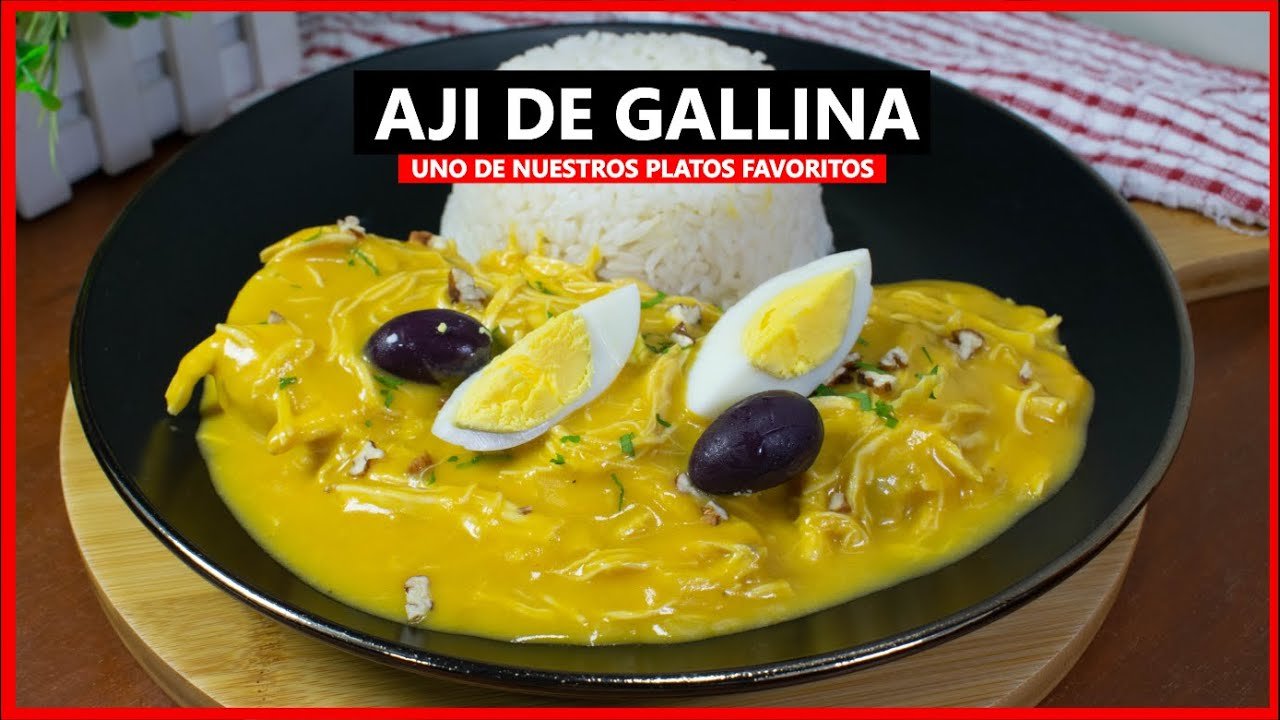 Menú Del Día Barato: Receta de Ají de Gallina con Fideos | Económico y Delicioso