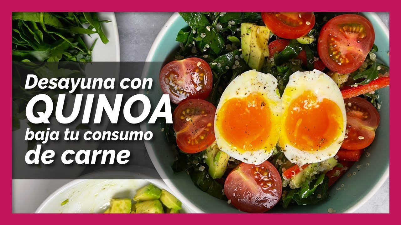 Menú del Día Barato: Receta de Ensalada de Quinua con Huevos | Comida Económica y Saludable