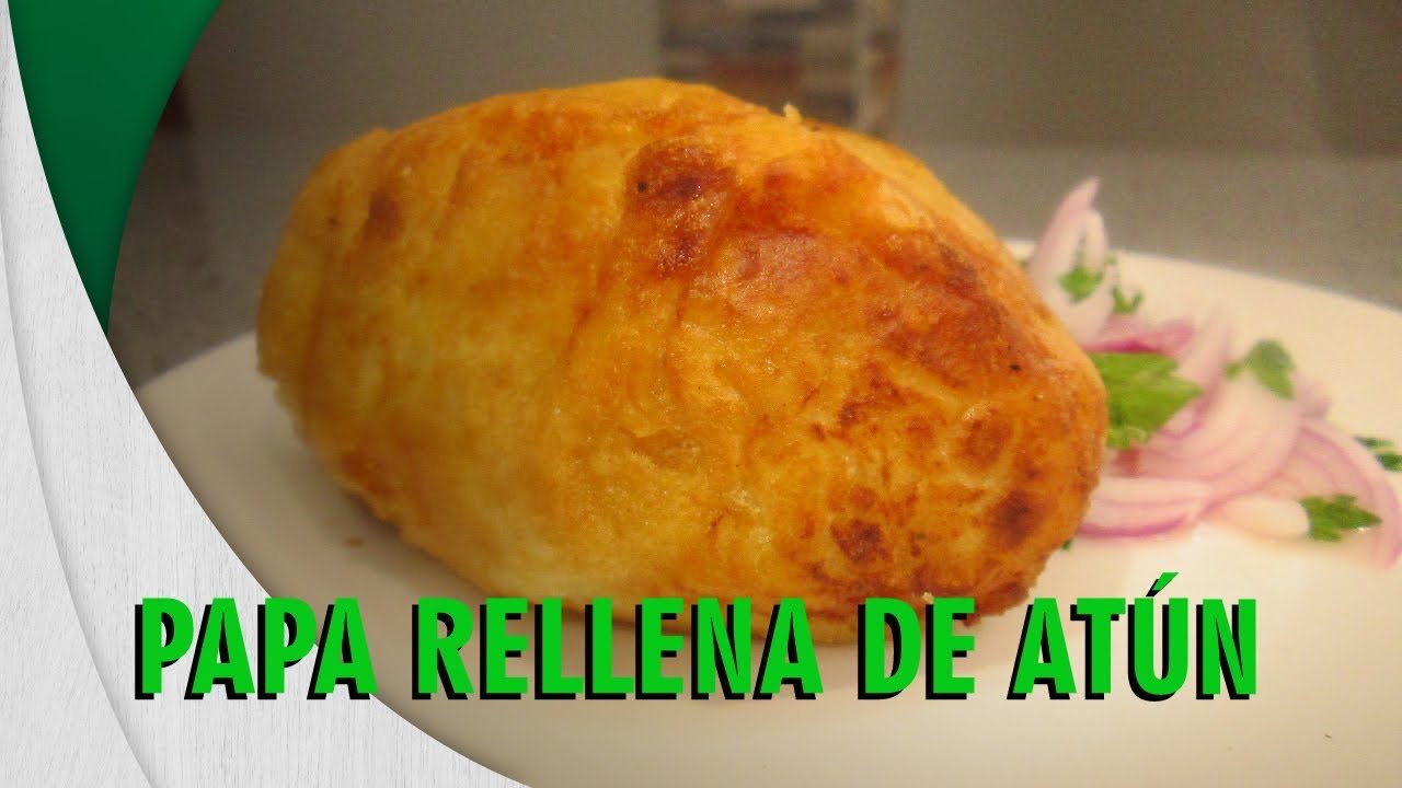 Menú del Día Barato: Cómo Preparar Papa Rellena con Atún Enlatado | Receta Económica
