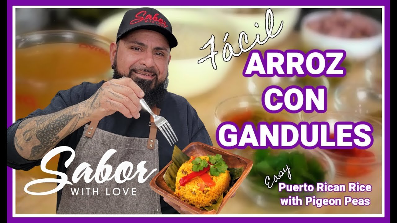 Cómo Hacer la Auténtica Receta de Arroz con Gandules: Paso a Paso