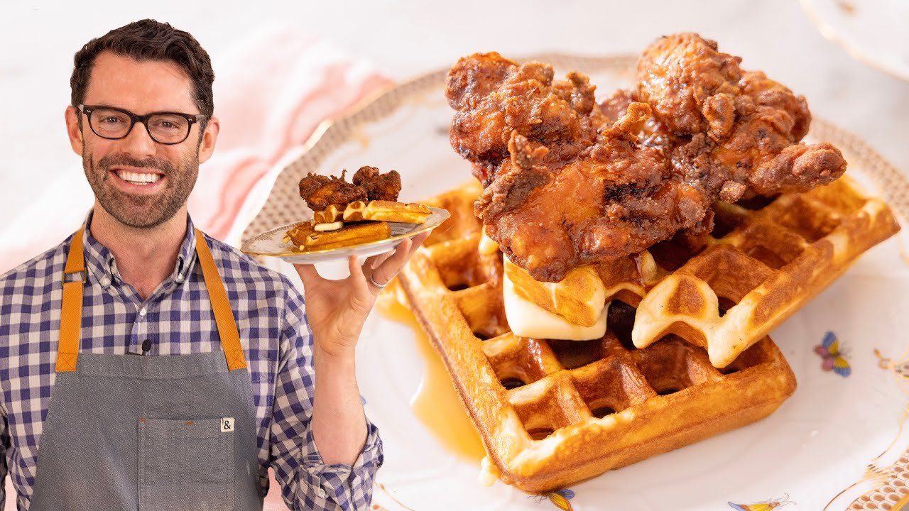 Receta de Chicken and Waffles: Cómo Preparar este Clásico Americano en Casa