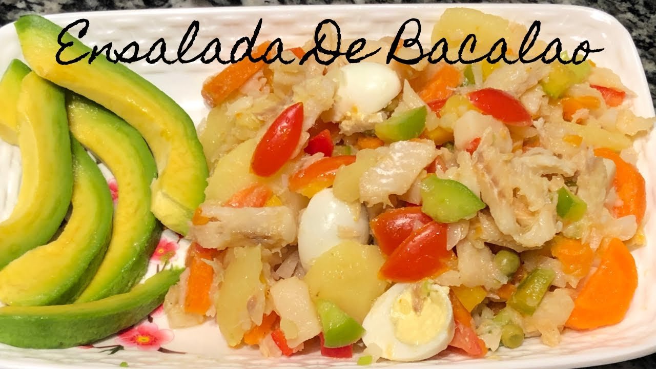 Receta de Ensalada de Bacalao: Paso a Paso Para Un Plato Fresco y Delicioso