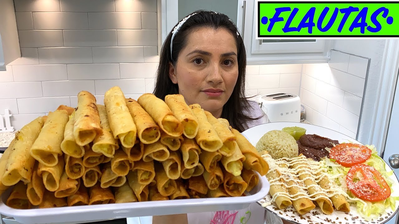 Receta de Flautas Tradicionales Mexicanas: Paso a Paso