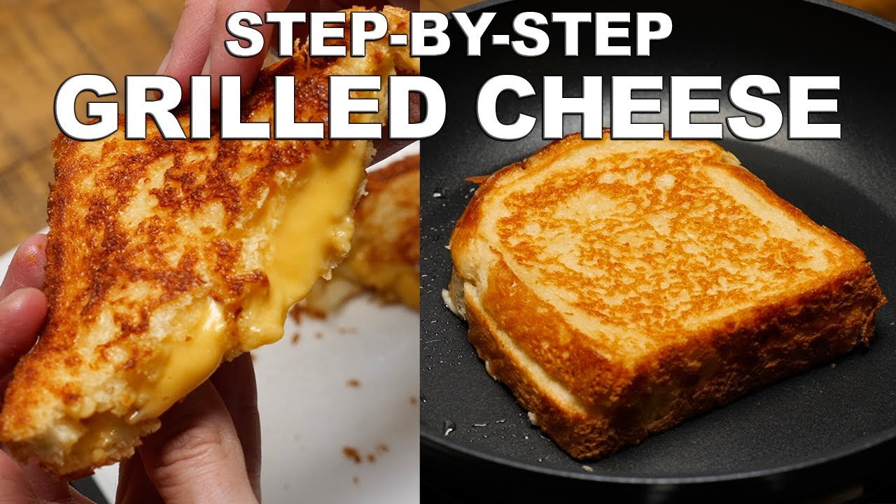 Receta de Grilled Cheese Sandwich Fácil y Deliciosa | Cómo Hacer el Perfecto Sándwich de Queso a la Parrilla