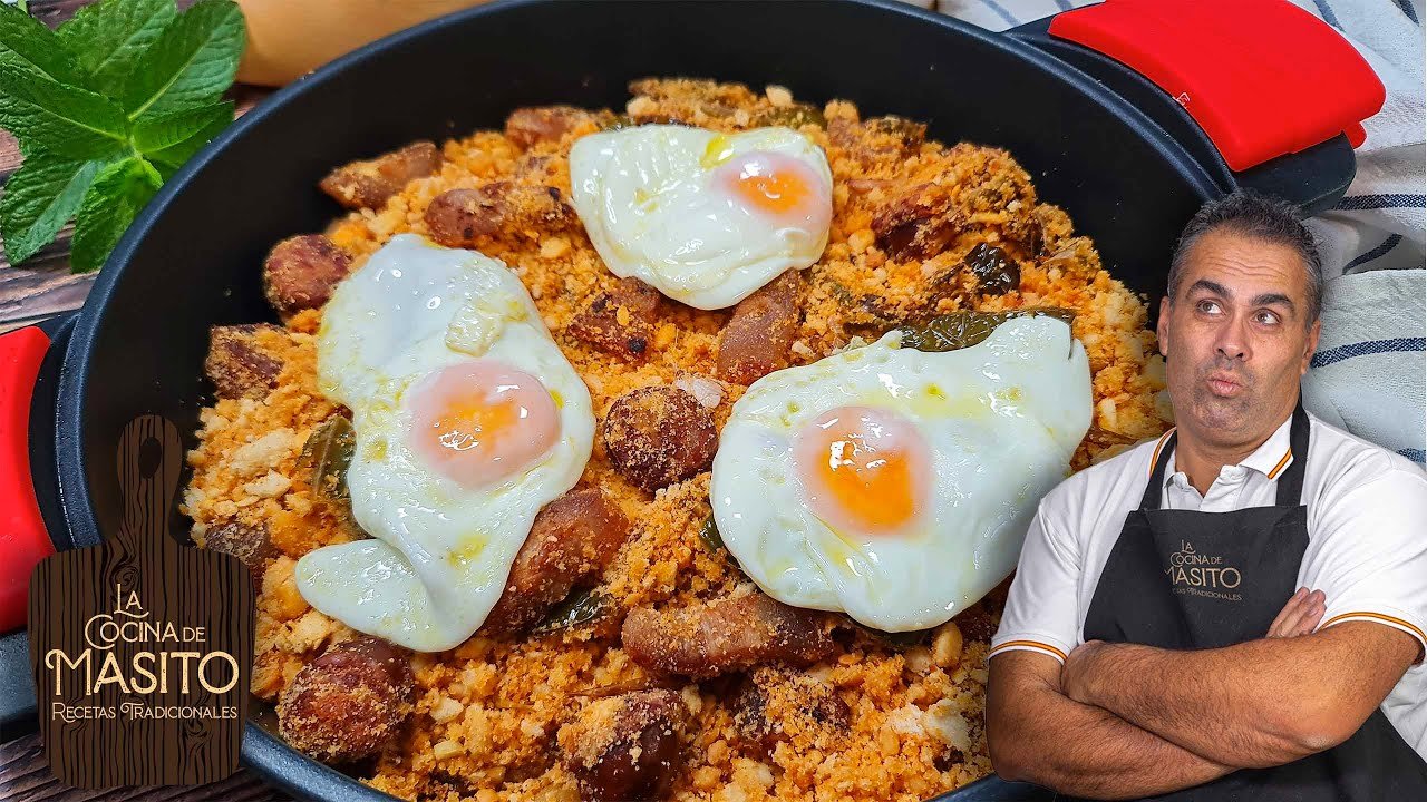 Receta Tradicional de Migas del Pastor - Paso a Paso | Cocina Española