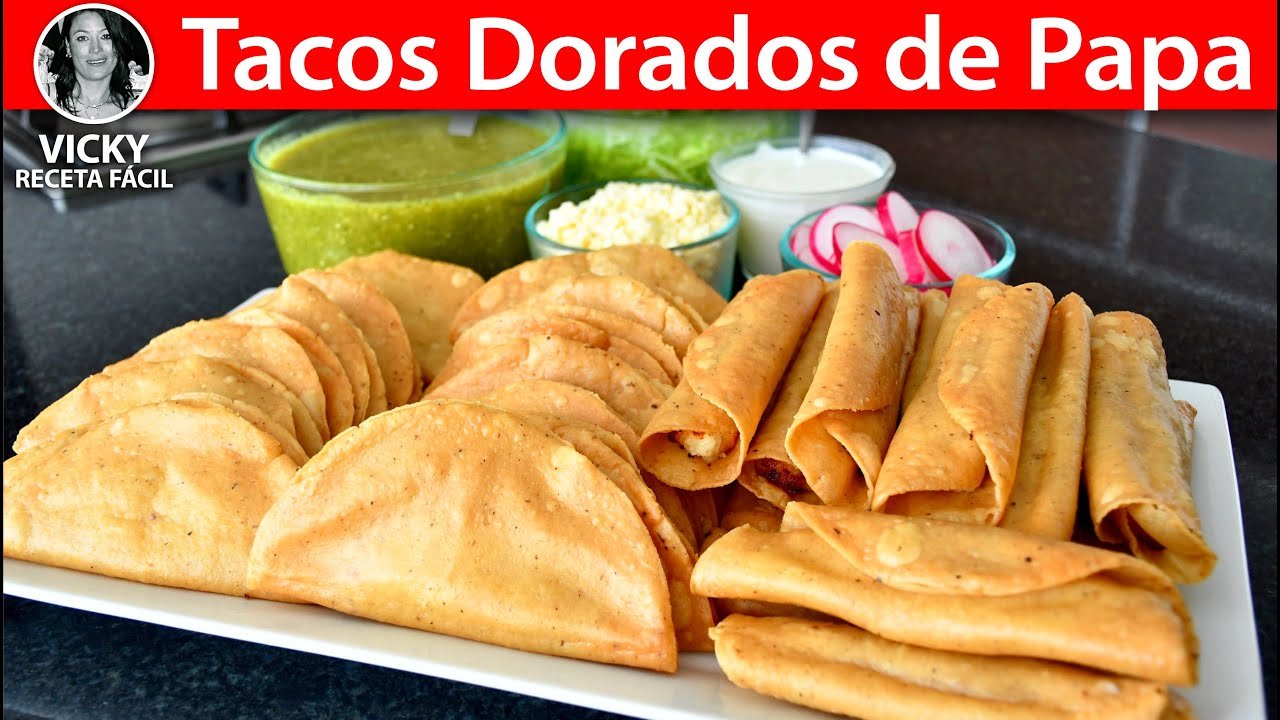 Cómo Hacer Tacos Dorados Auténticos - Receta Paso a Paso