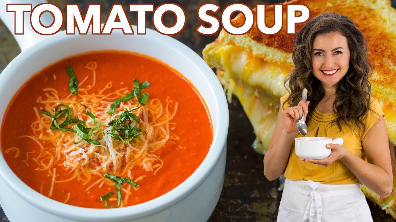 Receta de Tomato Soup Casera: Fácil y Rápida | Mejora Tu Cena