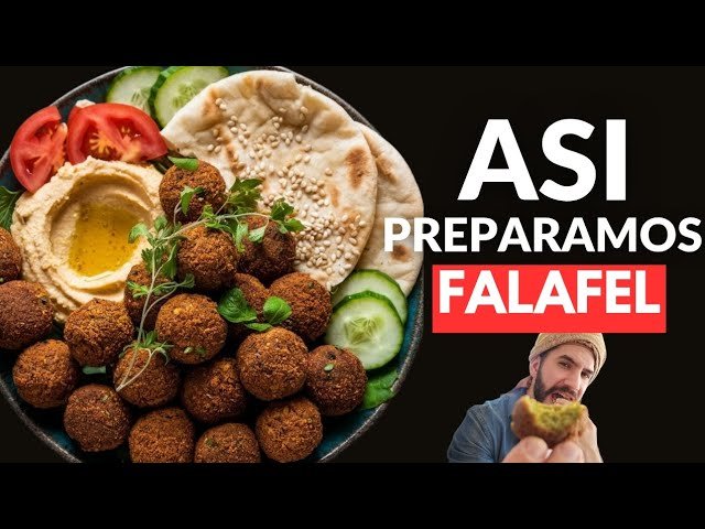 Receta Tradicional de Falafel de Libano Paso a Paso