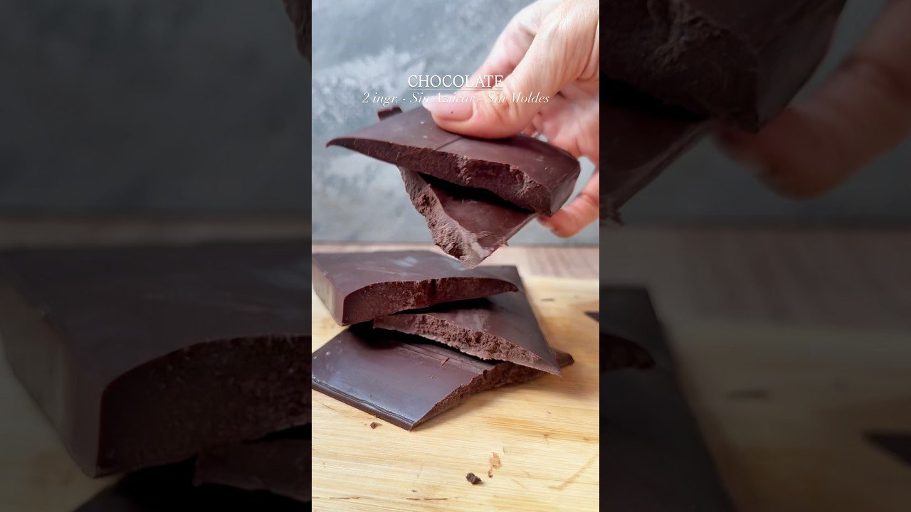 10 Recetas Fáciles con Chocolate: Solo Necesitas una Cuchara y un Cuchillo