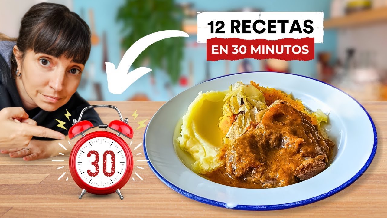 15 Recetas en menos de 30 Minutos para Toda la Familia: Rápidas y Deliciosas