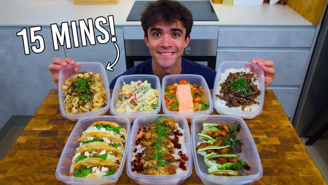 10 Recetas Fáciles y Rápidas para Preparar Tupper en Menos de 10 Minutos