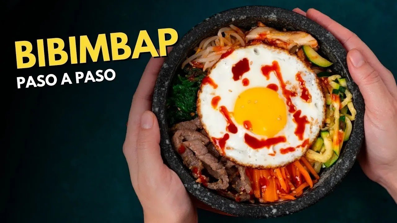 Que Lleva el Autentico Bibimbap de Estados Unidos