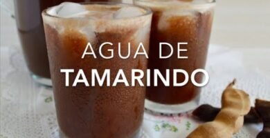 Receta de Agua de Tamarindo