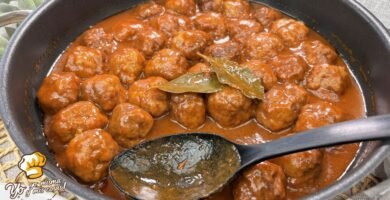 Receta de Albóndigas en Salsa