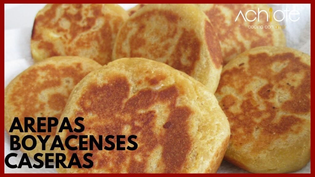 Receta de Arepa Boyacense
