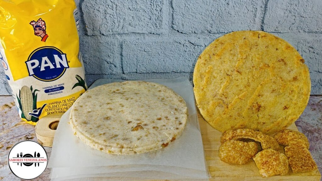 Receta de Arepa de Chicharrón
