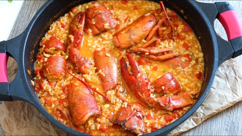 Receta de Arroz con Bogavante