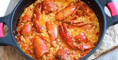 Receta de Arroz con Bogavante