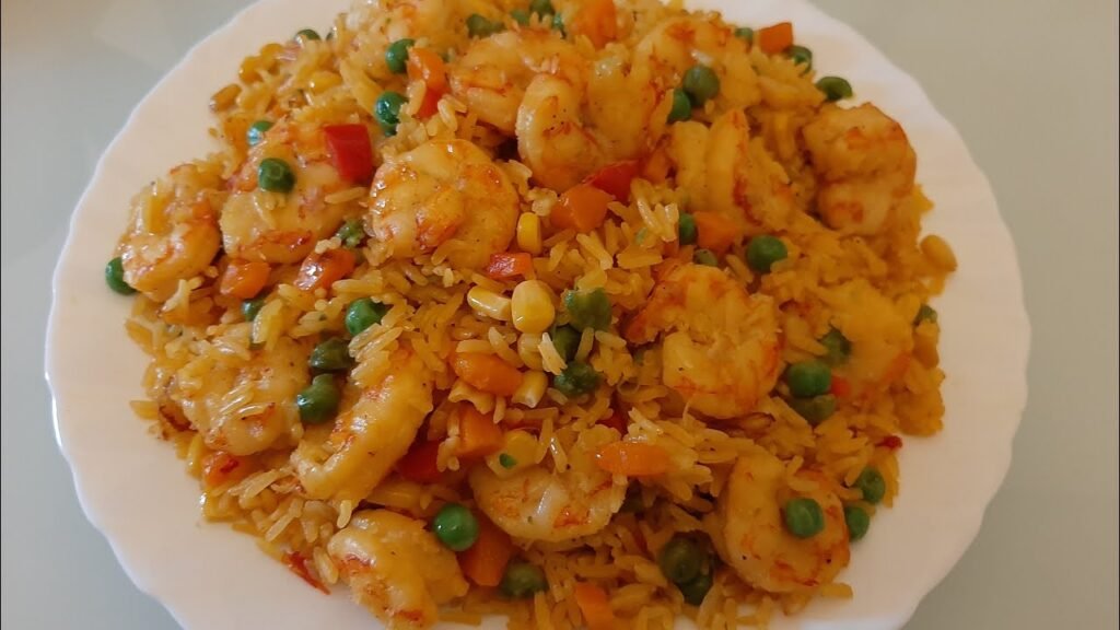 Receta de Arroz con Camarones