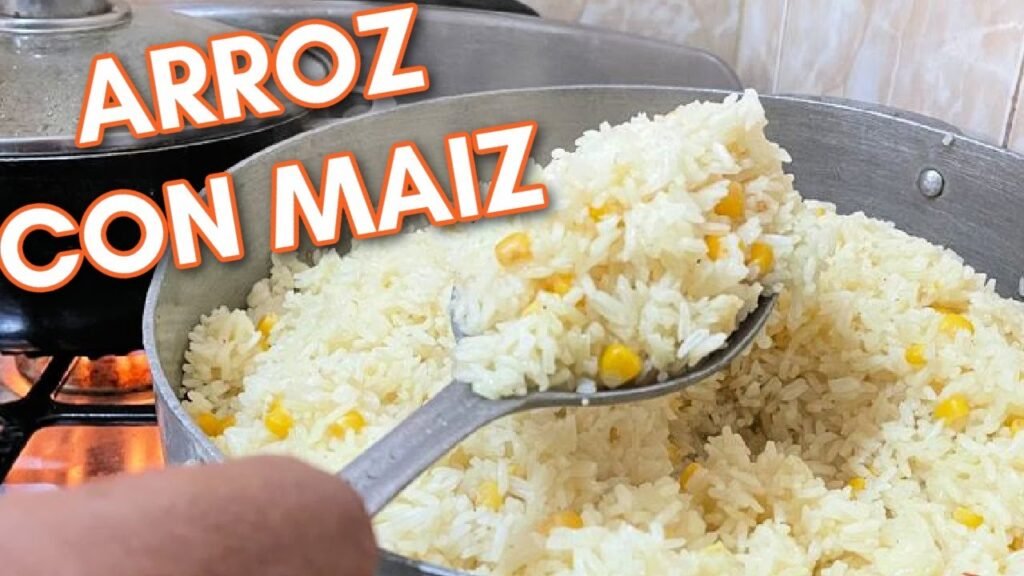 Receta de Arroz con Maíz