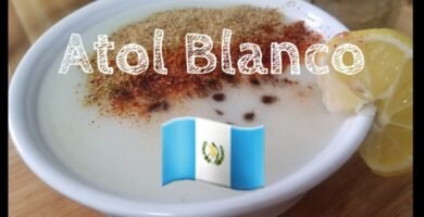 Receta de Atol Blanco