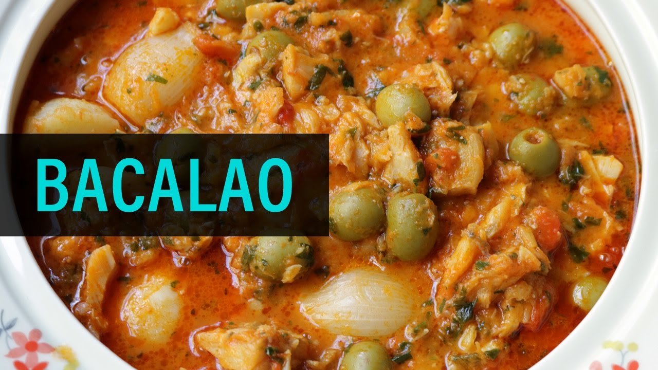 Receta de Bacalao a la Vizcaína