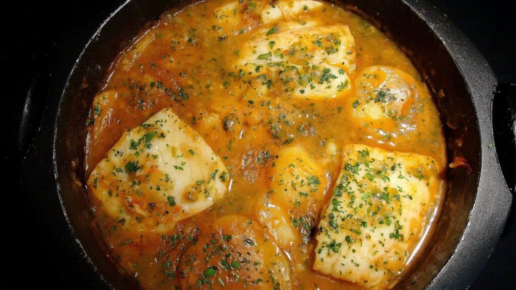 Receta de Bacalao con Papas