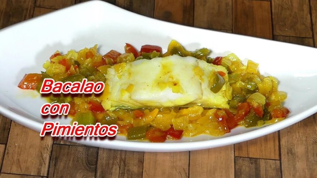 Receta de Bacalao con Pimientos