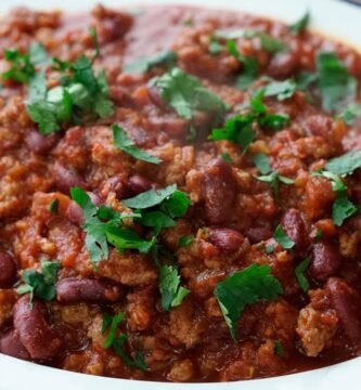 Receta de Beef Chili