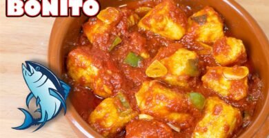 Receta de Bonito con Tomate
